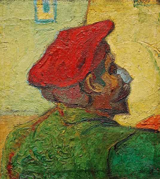 Paul Gauguin / Painting by van Gogh à Vincent van Gogh