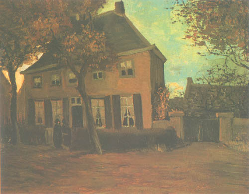 La maison du curée à Nuenen à Vincent van Gogh