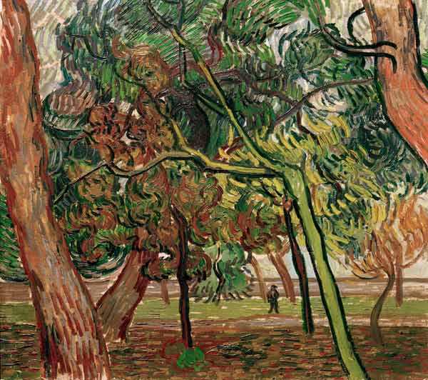 V.van Gogh, Study of Pine Trees / 1889 à Vincent van Gogh