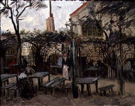 Pleasure Gardens at Montmartre à Vincent van Gogh