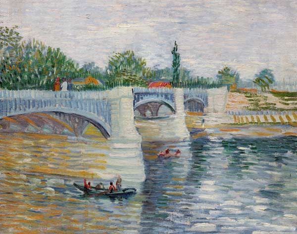 La Seine avec le Pont de la Grande à Vincent van Gogh
