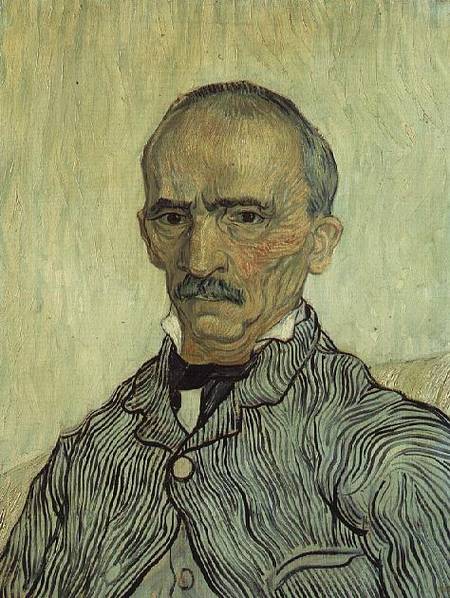 Portrait of Superintendant Trabuc in St. Paul's Hospital à Vincent van Gogh