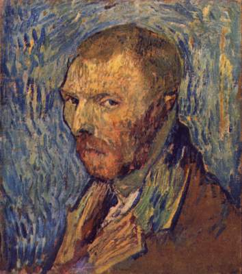 auto-portrait VI à Vincent van Gogh