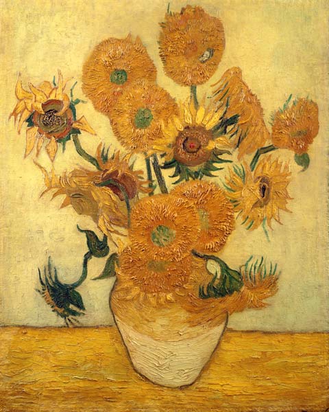 Les tournesols à Vincent van Gogh