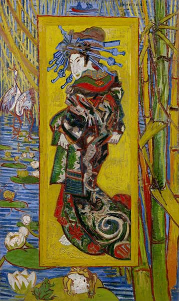 The Courtesan (after Eisen) à Vincent van Gogh