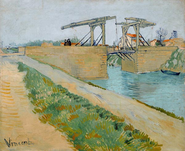 The Langlois bridge (Pont de Langlois) à Vincent van Gogh