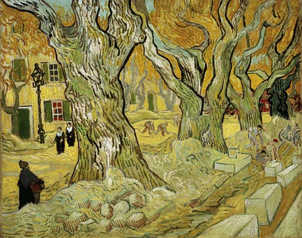 The Road Menders à Vincent van Gogh
