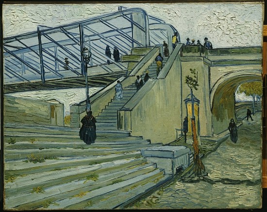 The Bridge at Trinquetaille à Vincent van Gogh