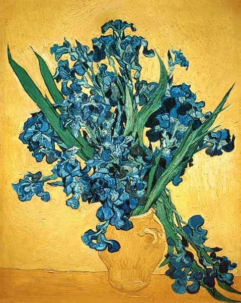 Bouquet d'iris 1890