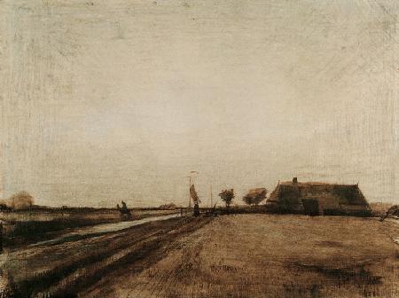 V.van Gogh, Landscape in Drenthe / 1883