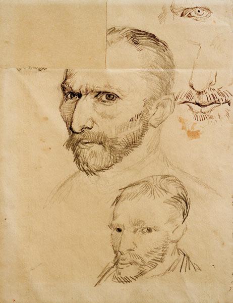 Vincent van Gogh / self-portraits.