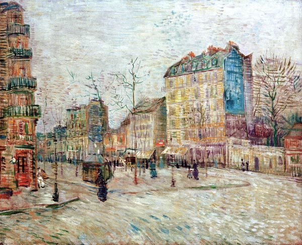 V.v.Gogh, Boulevard de Clichy à Vincent van Gogh