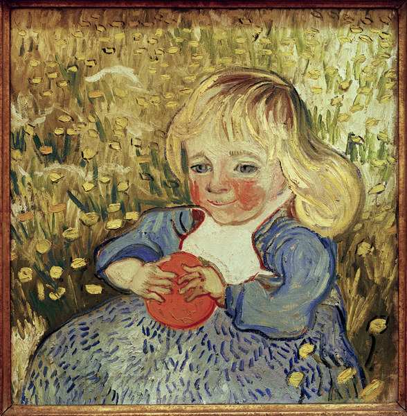 van Gogh / Child with orange / 1890 à Vincent van Gogh