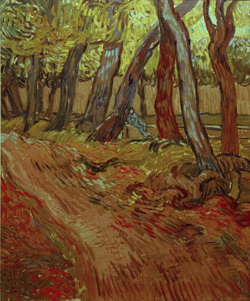 Van Gogh / Hosptial Garden / 1889 à Vincent van Gogh