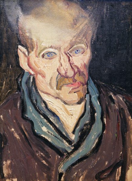 van Gogh / Portrait of a patient / 1889 à Vincent van Gogh