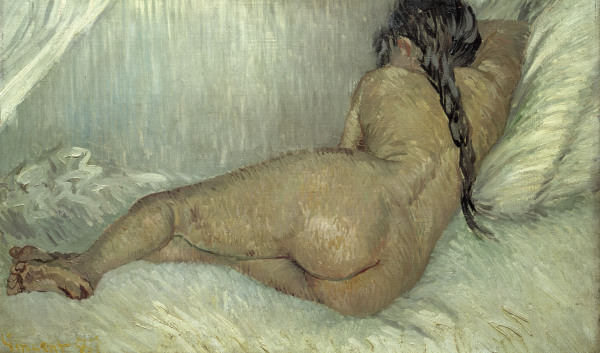 Van Gogh / Reclining Nude / 1887 à Vincent van Gogh
