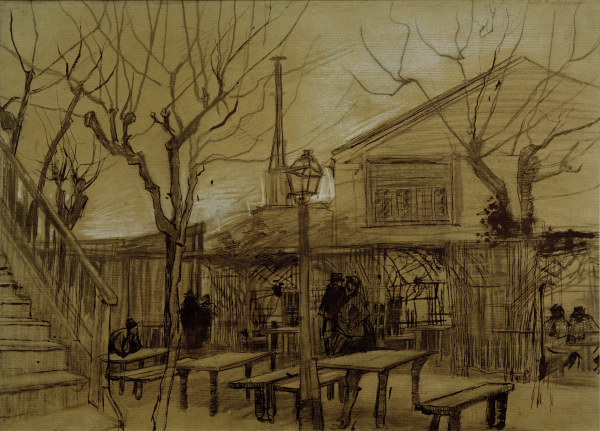 Van Gogh, Guinguette / Draw./ 1887 à Vincent van Gogh