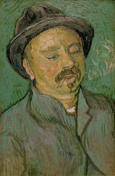 van Gogh/Portrait of a one-eyed man/1888 à Vincent van Gogh