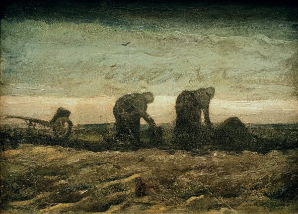 v.Gogh / In the moor / 1883 à Vincent van Gogh