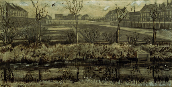 V.van Gogh, Nursery on Schenkweg / Draw. à Vincent van Gogh