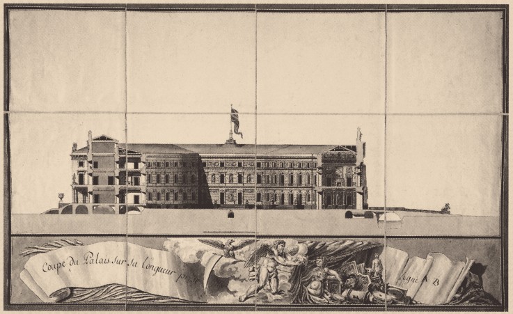Saint Michael's Castle in Saint Petersburg à Vincenzo Brenna