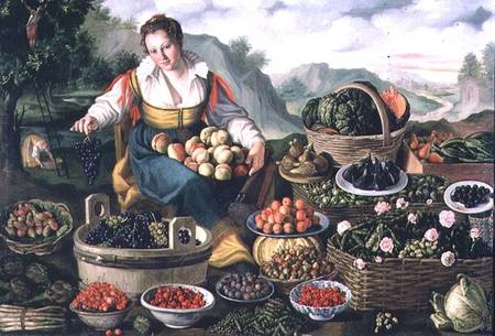 The Fruit Seller à Vincenzo Campi