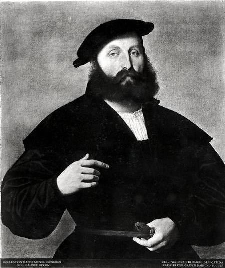 Portrait of Count Raimund Fugger à Vincenzo di Biagio Catena