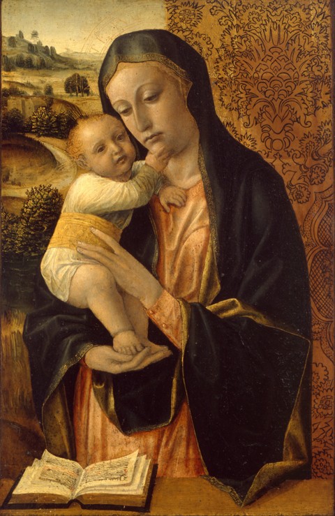 Virgin and Child à Vincenzo Foppa