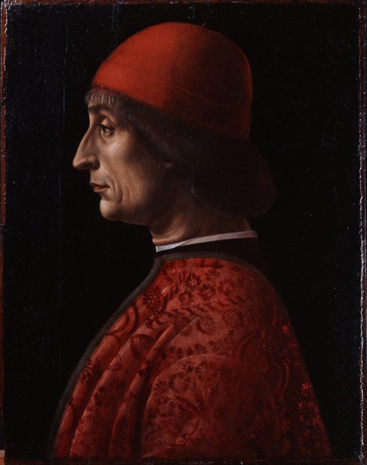Portrait of Giovanni Francesco Brivio à Vincenzo Foppa