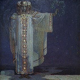 Le prophète Libuse (reine de boehmen 700-738) à Vitezlav Karel Masek