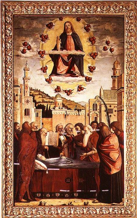 Death of the Virgin (altarpiece) à Vittore Carpaccio