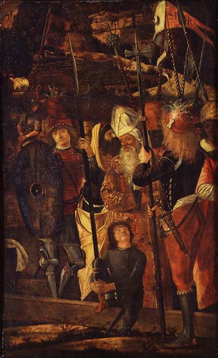 Group of Orientals, Jews and Soldiers à Vittore Carpaccio