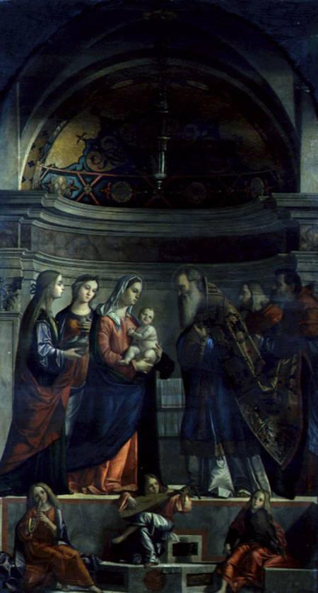 Presentation in the Temple à Vittore Carpaccio