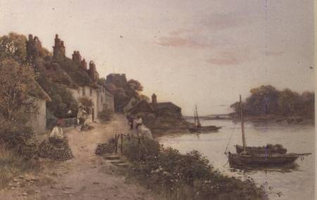 Cornish Village à Walker Stuart Lloyd