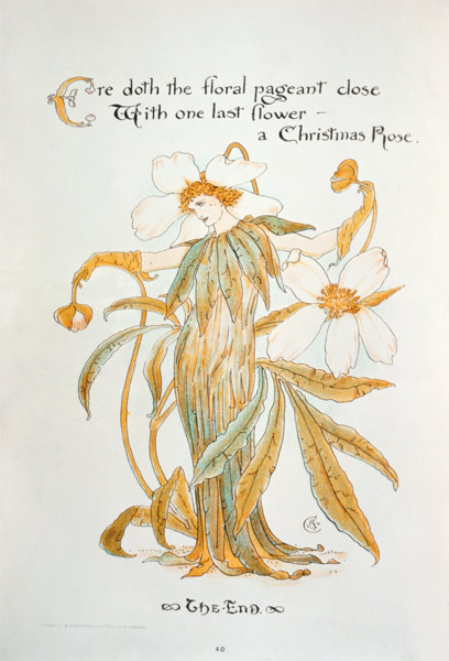 Christmas Rose à Walter Crane