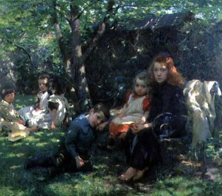 Summertime à Walter Frederick Osborne