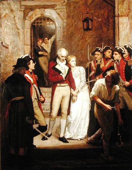 Scene from the French Revolution à Walter William Ouless