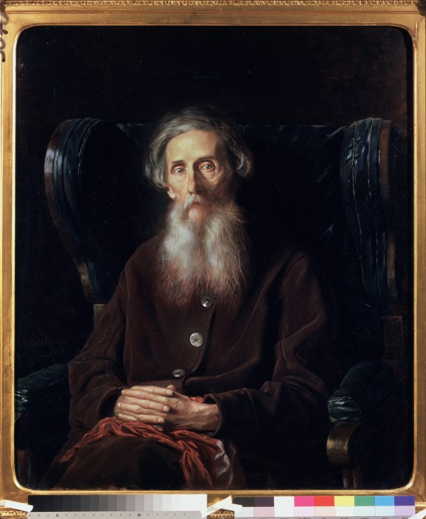 Portrait of the author and lexicographer Vladimir Dal (1801-1872) à Wassili Perow