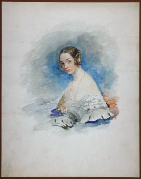 Portrait of Princess Maria Ivanovna Kochubey, née Baryatinskaya (1818-1843)