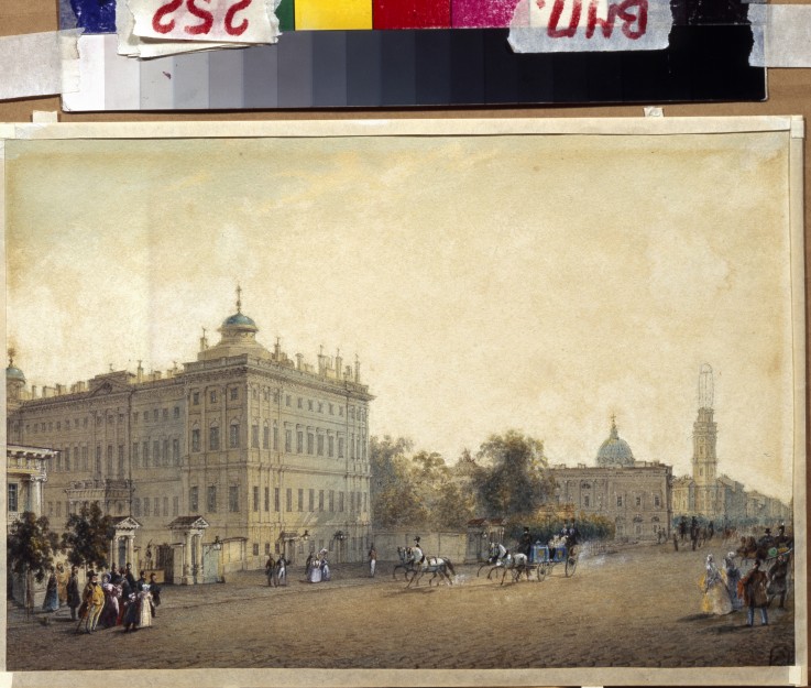 St. Petersburg. The Anichkov Palace à Wassili Sadownikow