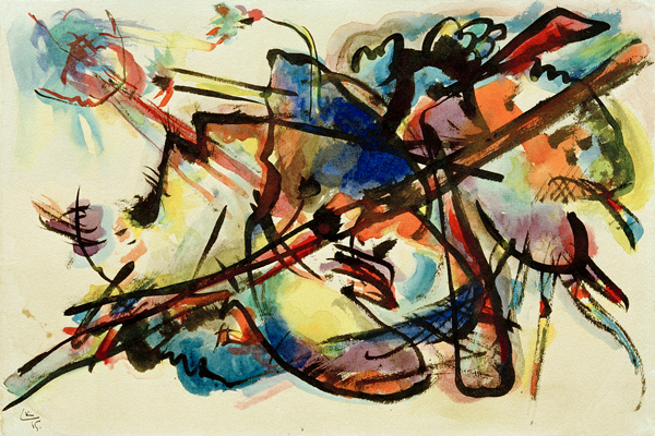 Abstract Composition à Vassily Kandinsky