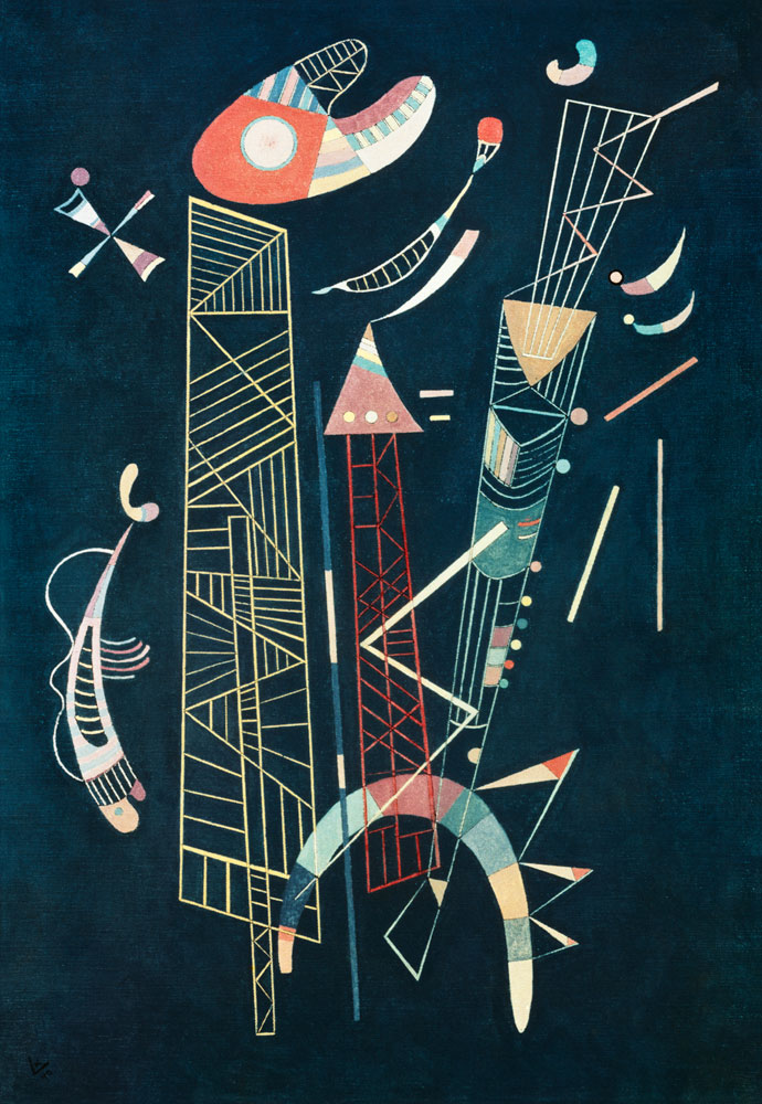 Light Construction à Vassily Kandinsky
