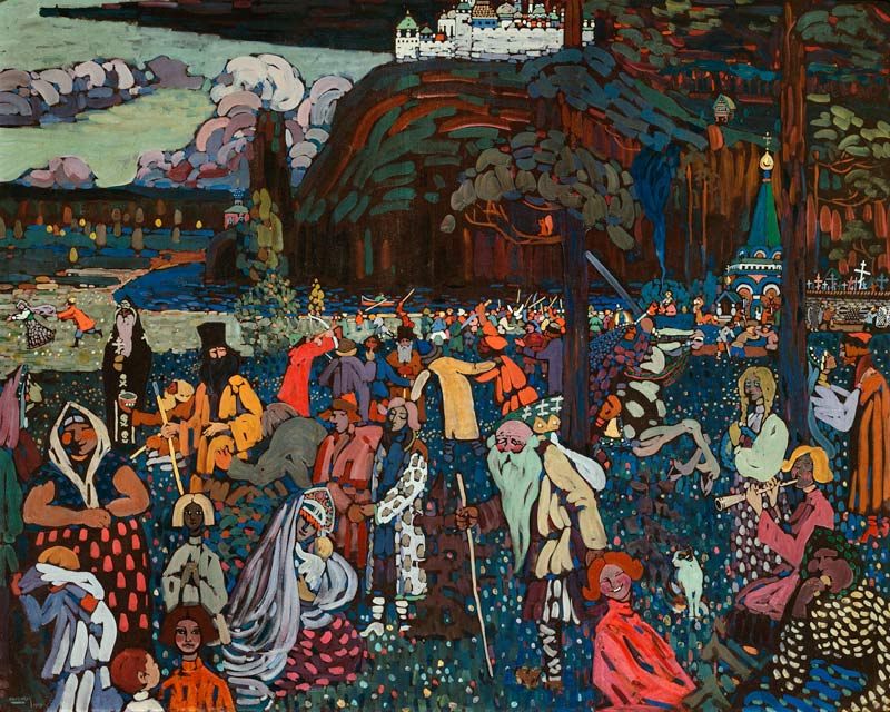Das bunte Leben à Vassily Kandinsky