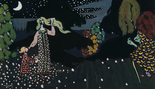 The night. à Vassily Kandinsky