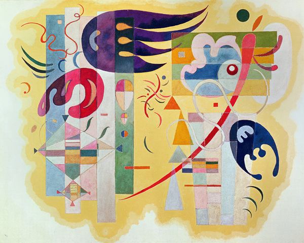 Dominant Violet à Vassily Kandinsky