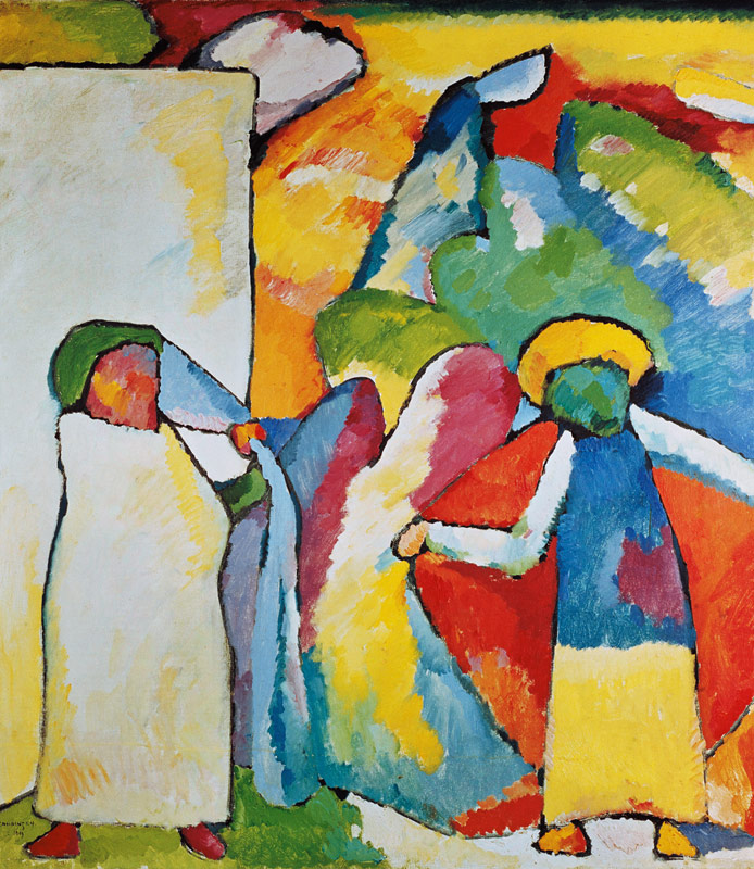 Improvisation 6 (African) à Vassily Kandinsky