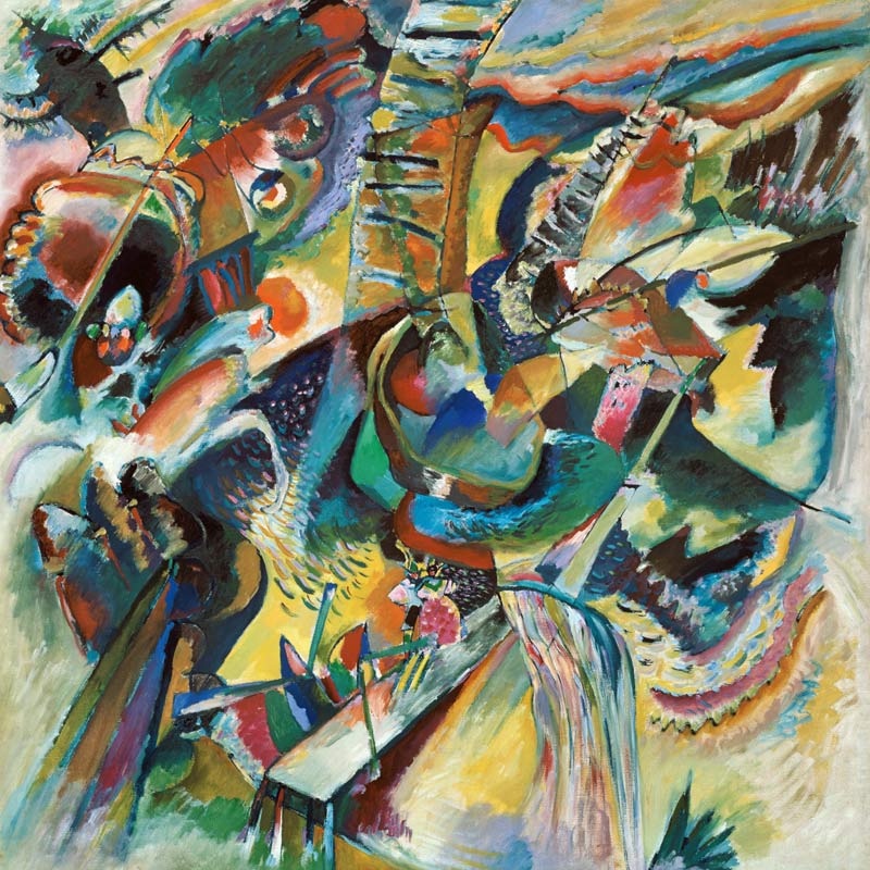 Improvisation Klamm à Vassily Kandinsky