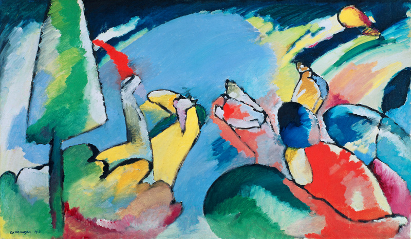 Improvisation XIV. à Vassily Kandinsky