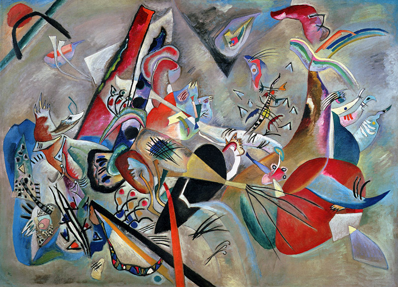 In the Grey à Vassily Kandinsky