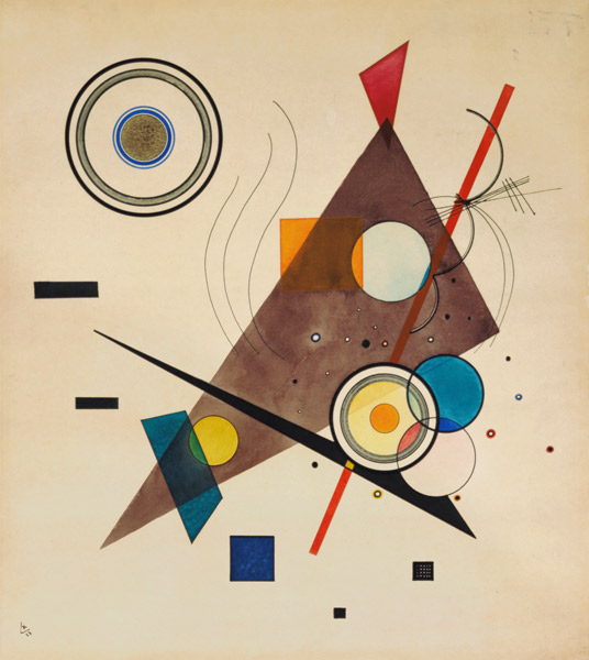Composition (II) à Vassily Kandinsky